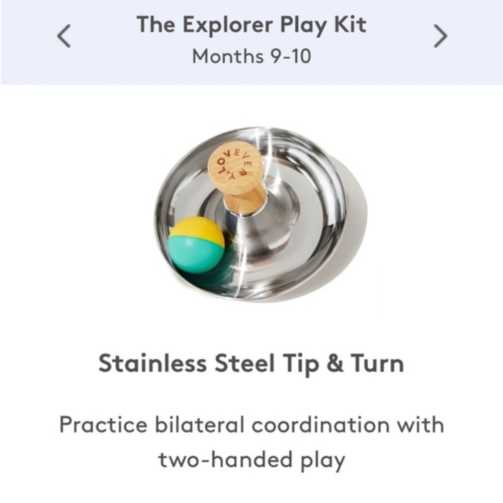 LOVEVERY Stainless Steel Tip & Turn